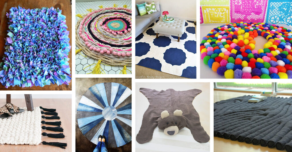 DIY Carpets For Your Living Room